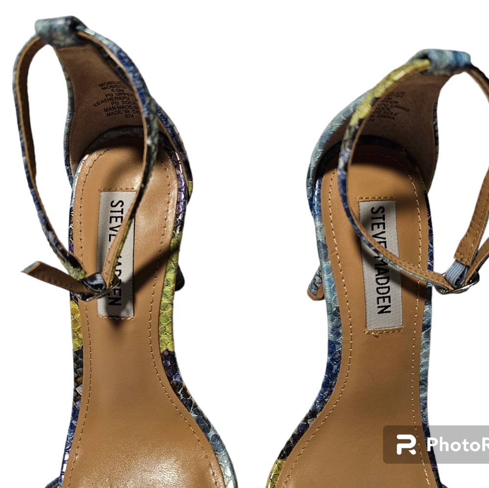 Steve Madden Soph Snakeskin heels - Picture 6 of 9
